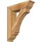Ekena Millwork Imperial Traditional Rough Sawn Bracket w/ Offset Brace, Western Red Cedar, 8"W x 30"D x 36"H BKT0806X30X36IMP01RWR - alternate 1